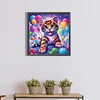 Diamond Painting-DIY Full Round Drill Balloon Tiger(40*40CM)