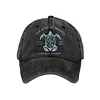 Washed Cotton Baseball Cap Vintage Golf Dad Hat Adjustable Trucker Hat Sun Hat