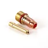 6pcs Gas Lens Collet Glass Cup for TIG-17/18/26 Argon Arc Welding (2.4mm)
