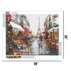 Romantic Paris Streets   | Full Round Diamond Painting Kits