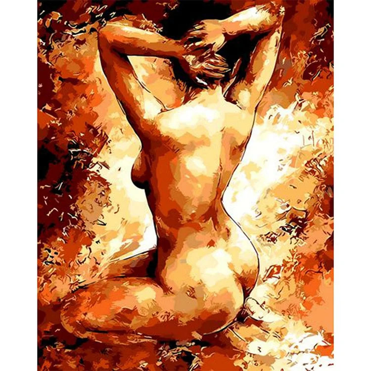 Naked Woman - Painting By Numbers - 40x50cm