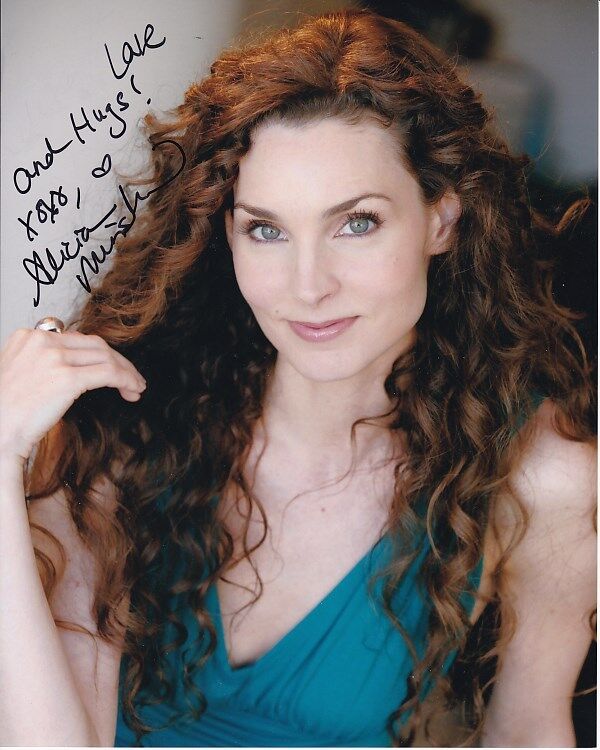 ALICIA MENSHEW Signed Autographed Photo Poster painting