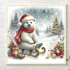 Diamond Painting -DIY Full Square Drill Bear and Jewellery(35*35CM)