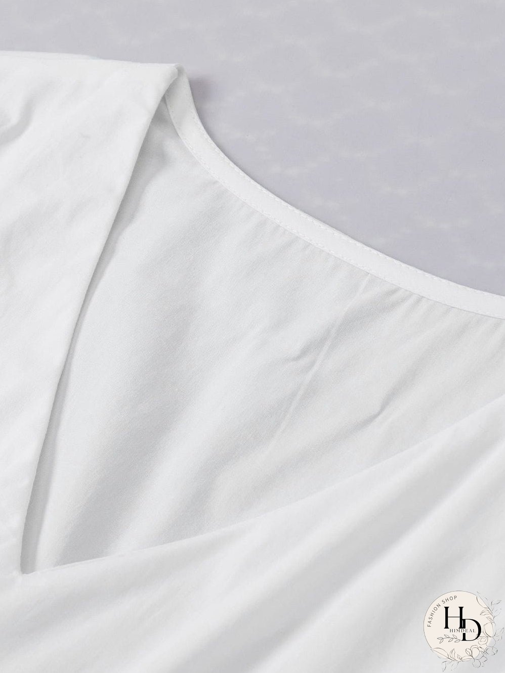 White Cotton Tiger Blouse