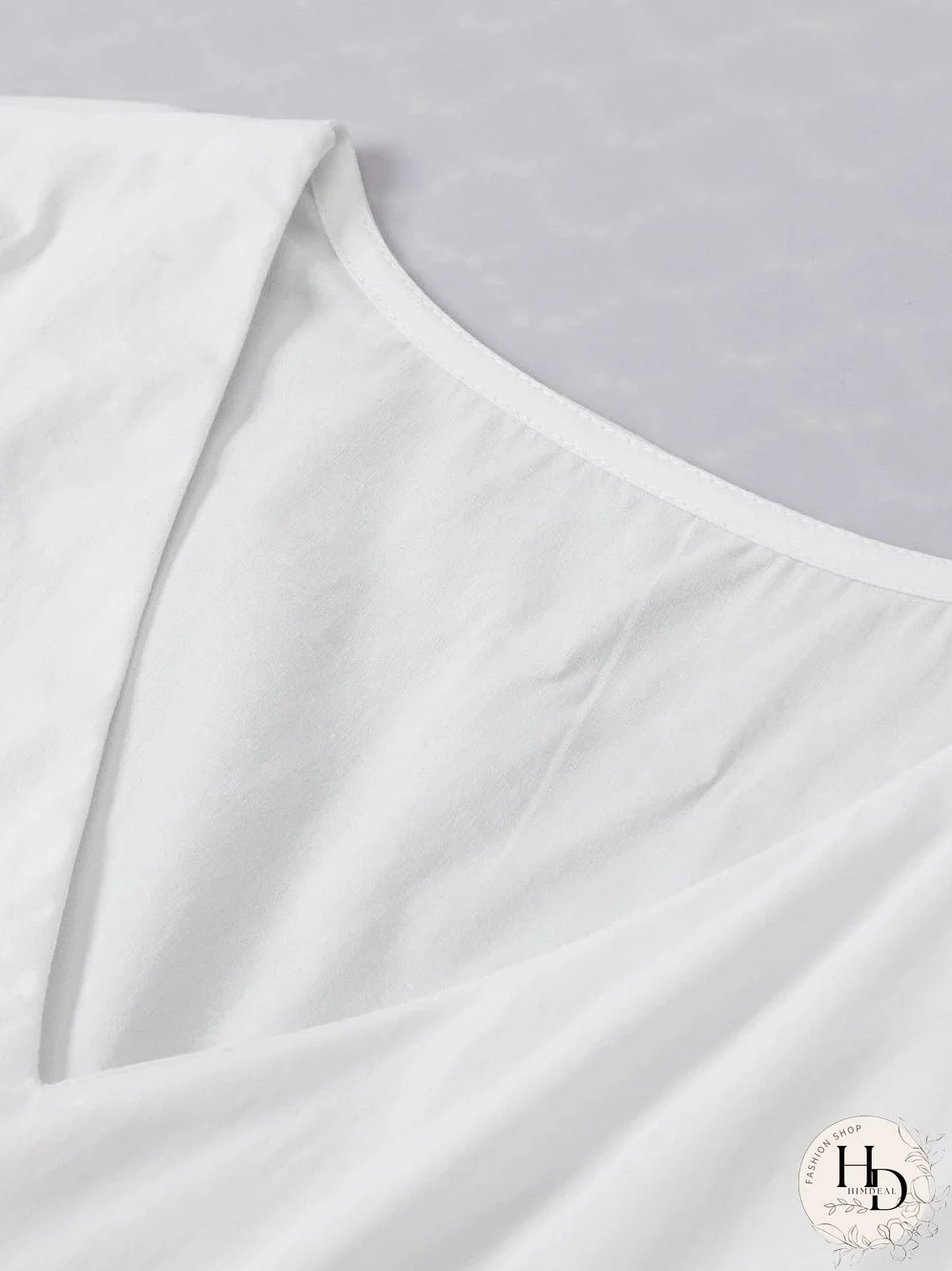 White Cotton Tiger Blouse