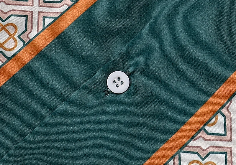 Casablanca 2023 new silk short-sleeved shirt