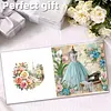 6Pcs Diamond Painting Sewing Greeting Card with Envelopes for Beginner Adult Holiday Gifts