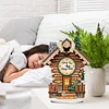 Wooden House - 5D DIY Clock