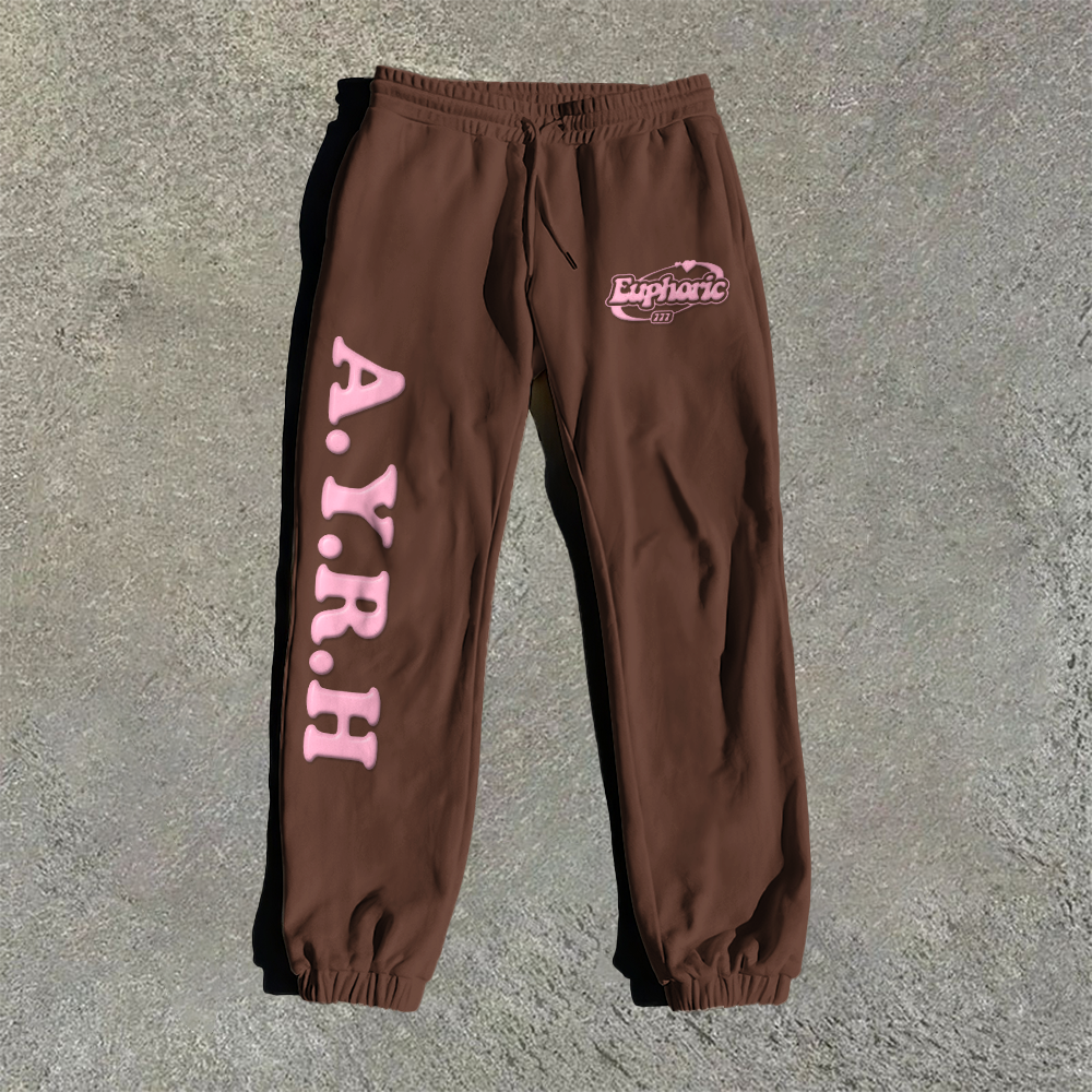 Loveciss®/ Euphoric Puff Print Sweatpants