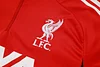 Joyfball 2025/2026 Liverpool Half-Pull Training Suit Red Jersey 1:1 Thai Quality 