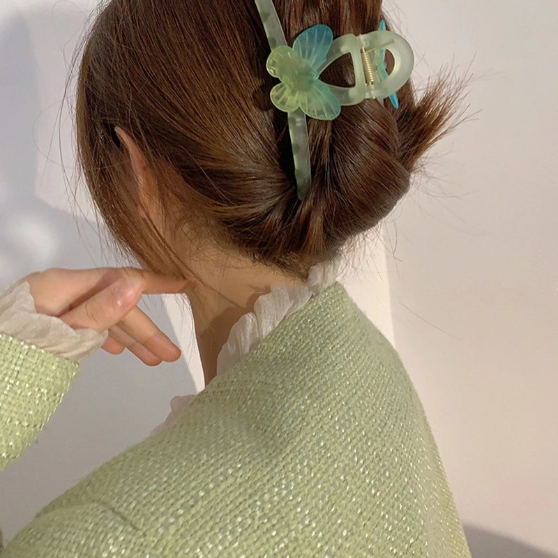 Women’s Sweet Butterfly Arylic Hair Claws