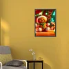 Diamond Painting -DIY Round Drill Xmas Cookie Man