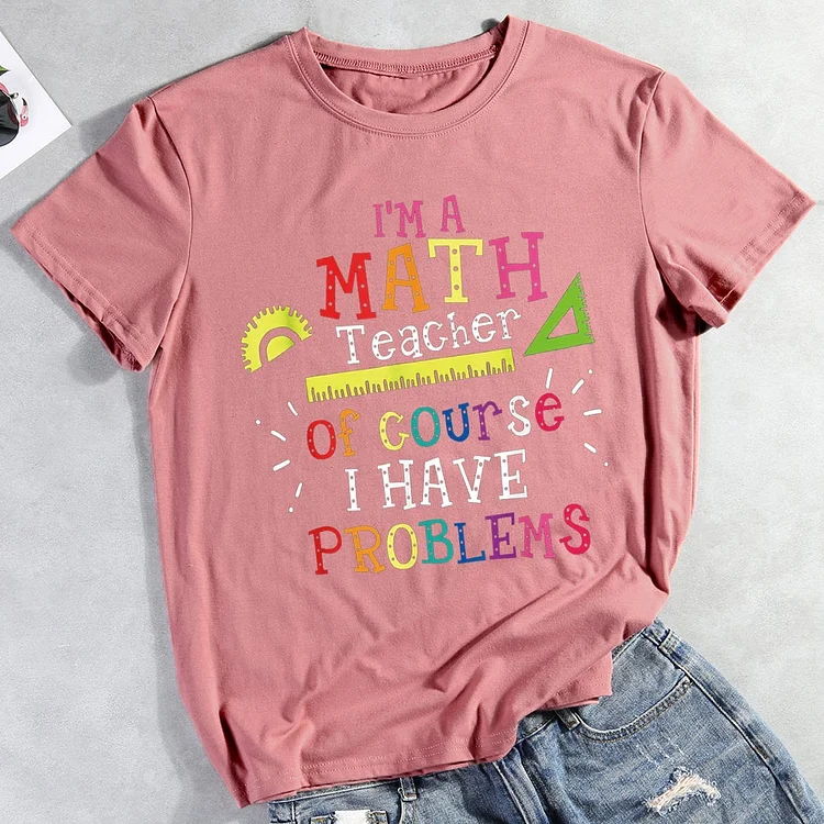 Math Teacher Mistakes Allow Thinking To Happen  T-shirt Tee -011162