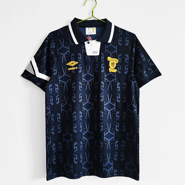 1992/93 Scotland home retro jersey 1:1 Thai quality