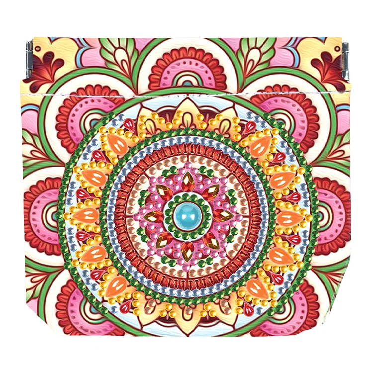 PU Partial Special Shaped Mandala 5D DIY Diamond Painting Wallet Gifts for Women gbfke