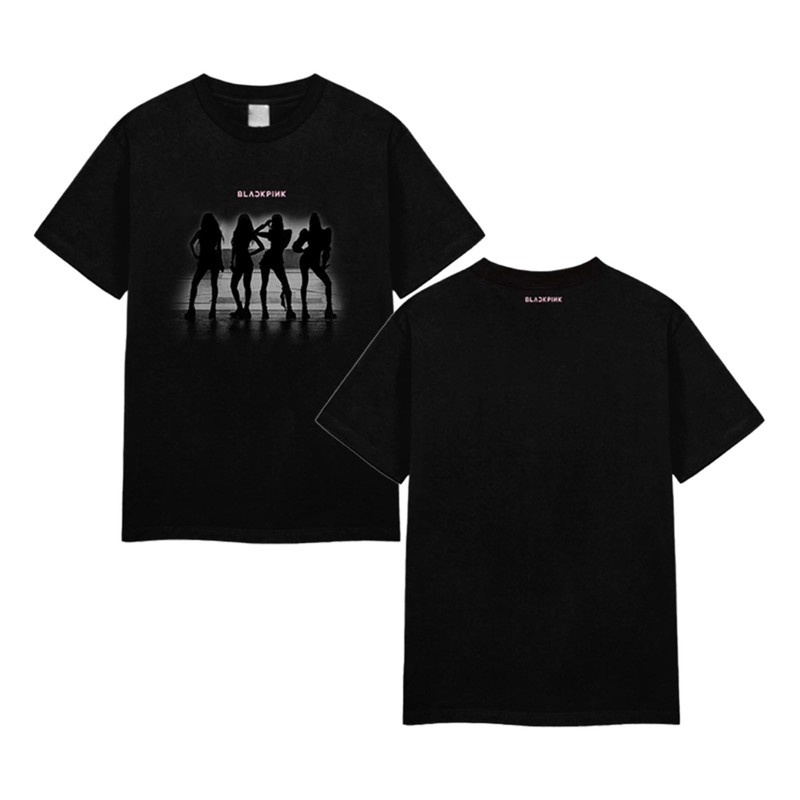 BLACKPINK SILHOUETTE BLACK T-SHIRT