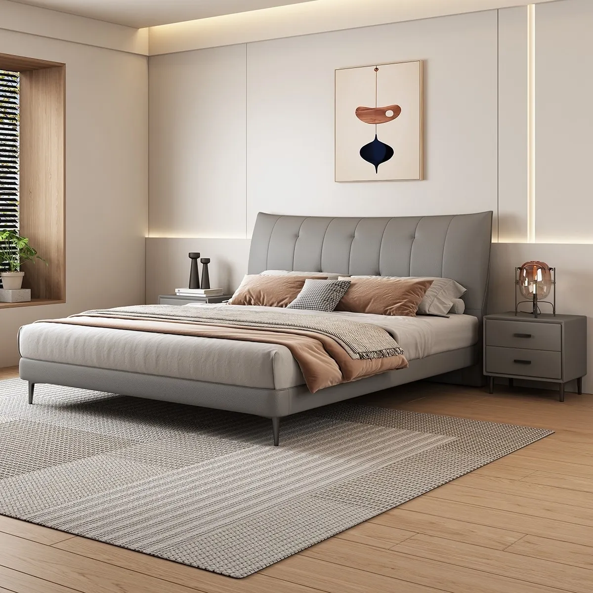 Upholstered Bed 235425