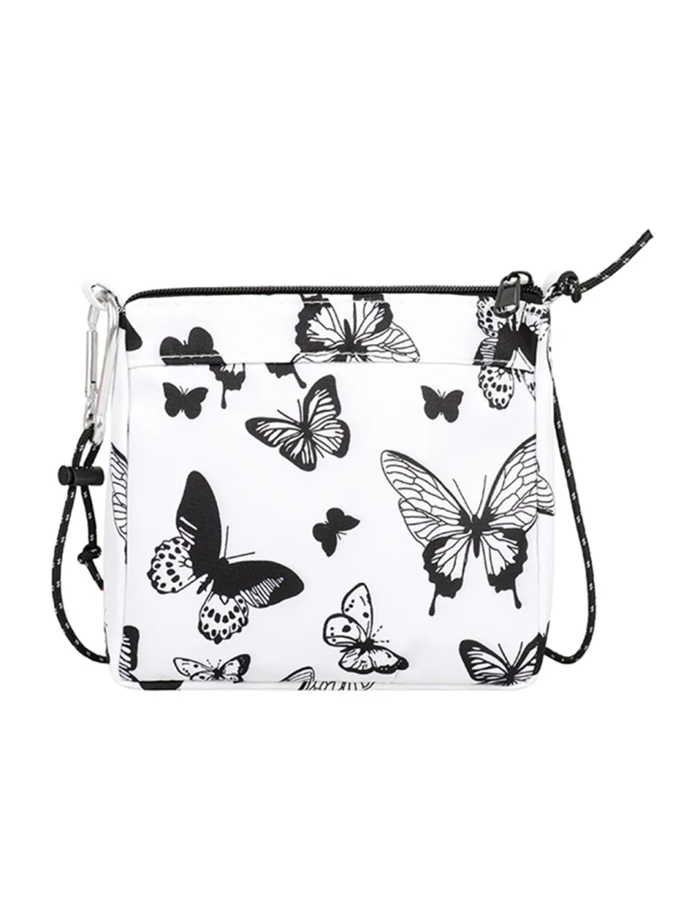 Fashion Women Printing Crossbody Shoulder Bag Casual Handbags (Butterfly)