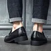 Men Dress Shoes Gentlemen Leather Formal Shoes