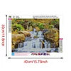Diamond Painting-5D Full Round Drill Mountain Waterfall