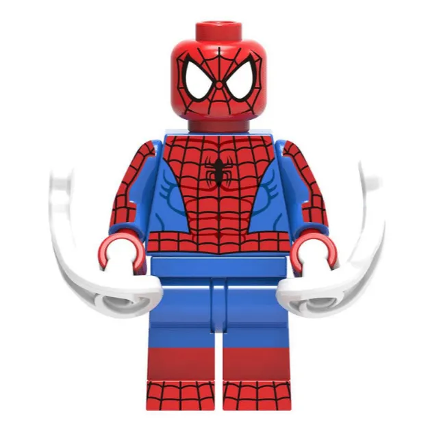 Spider-Man Custom Marvel Superhero Minifigure Minifigure Bricks monstertoys