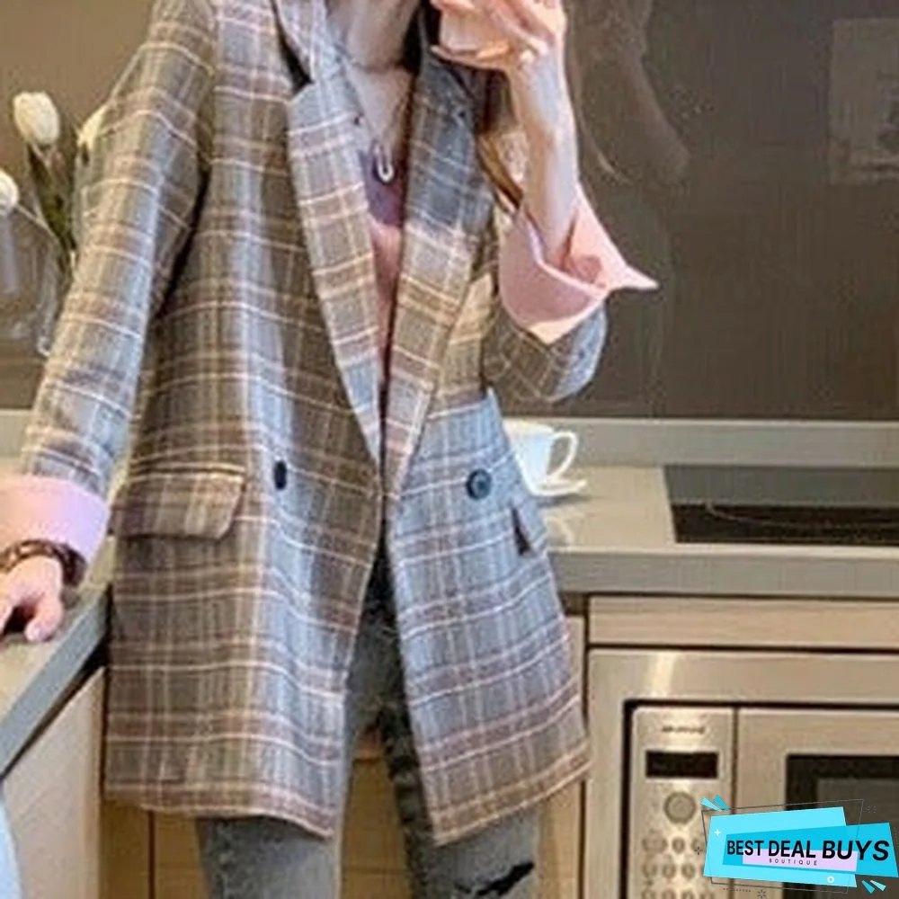New Loose Small Suit Jacket Woman