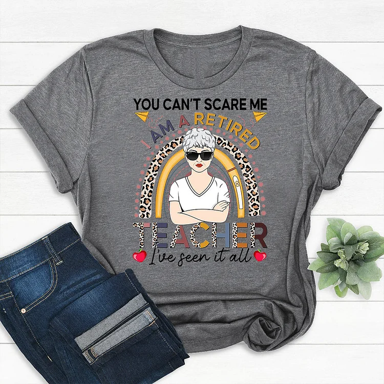 Retired teacher grandma life T-Shirt Tee -06903