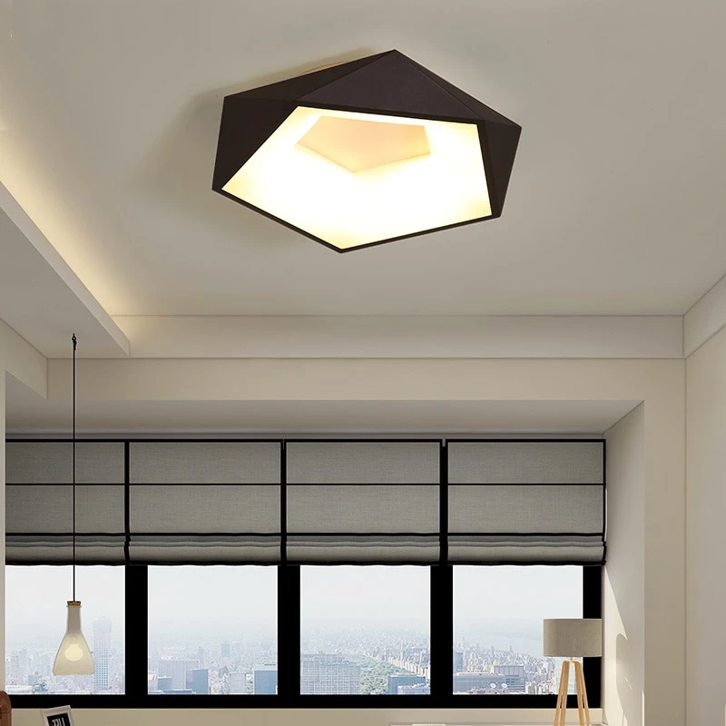 Led Light Ceiling Modern Ceiling For Living Room Bedroom Study Room Dimmable+RC Ceiling Lamp Fixtures Lighting Ceiling