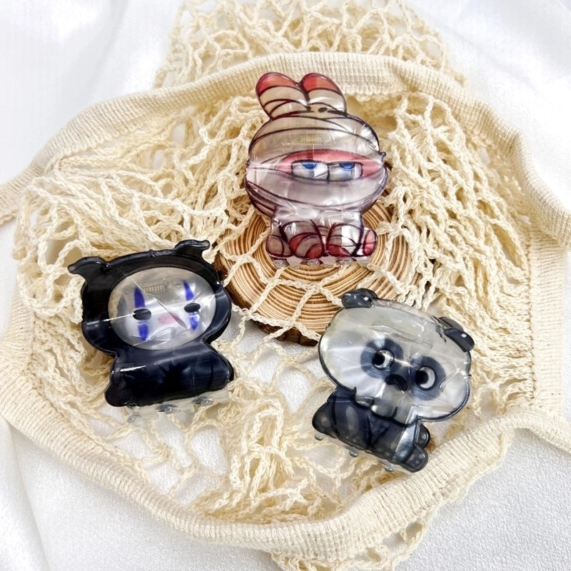 Halloween Cute Women’s Cartoon Acetic Acid Sheets Hair Claws