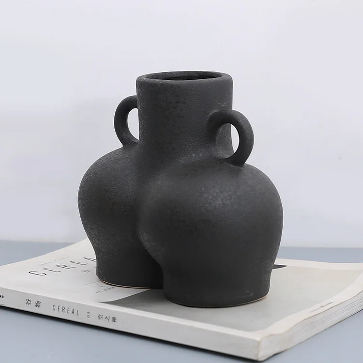 Ceramic Simulation Human Body Art Ass Model Vase | AvasHome
