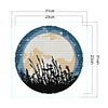 Full Moon - 14CT Stamped Cross Stitch 31*31cm/12.2*12.2in(Brand)