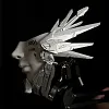 Role Play Cyberpunk Cos Mask Punk Mechanic Functional Halloween Costume