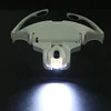 Adjustable Lens Wearing Type Glasses Magnifier Loupe Kit with LED Lights