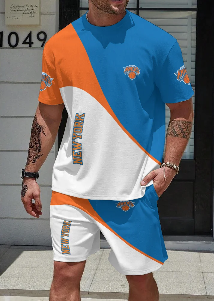 New York Knicks  Limited Edition Top And Shorts Two-Piece Suits