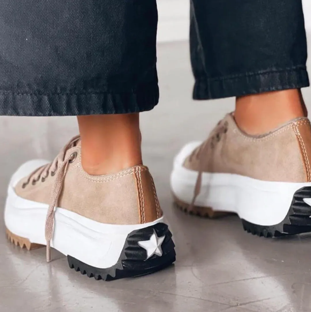 Women's Canvas Platform Trainers &ndash; Cushioned Sole Everyday Style &ndash; view 2