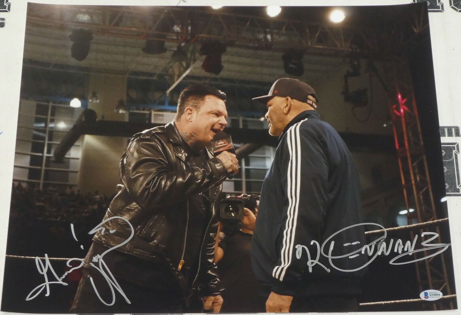 Konnan & Vampiro Signed 16x20 Photo Poster painting BAS Beckett COA AAA Lucha Underground WCW 2