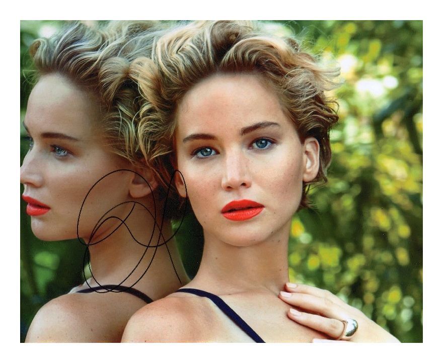 JENNIFER LAWRENCE AUTOGRAPHED SIGNED A4 PP POSTER Photo Poster painting PRINT 3