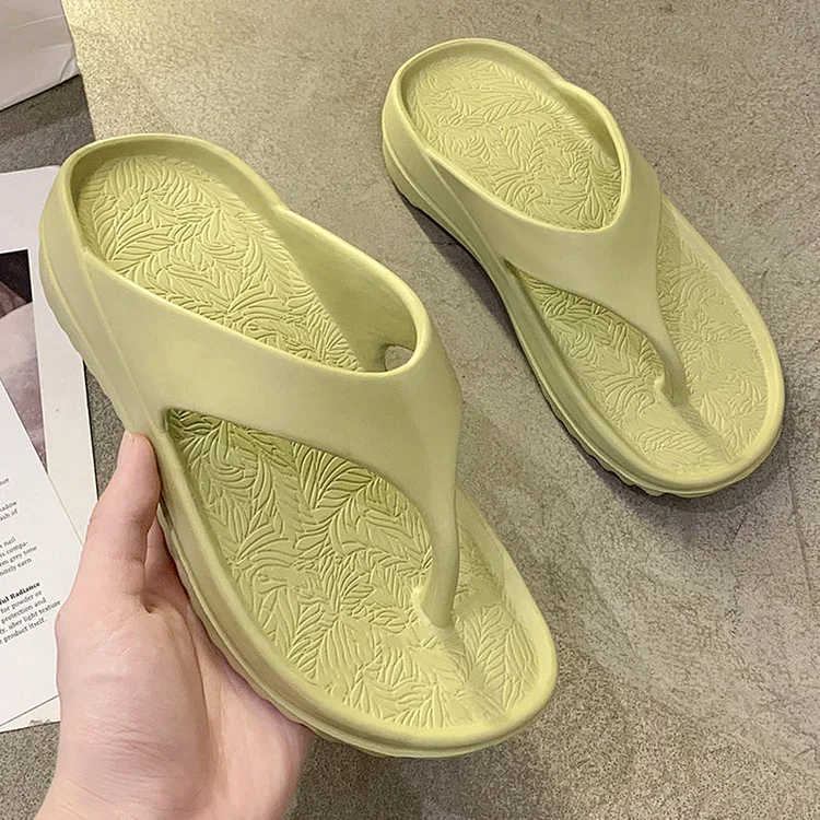 Original Orthotic Comfort Thong Style Flip Flops Sandals for Women with Arch Support for Comfortable Walk QueenFunky