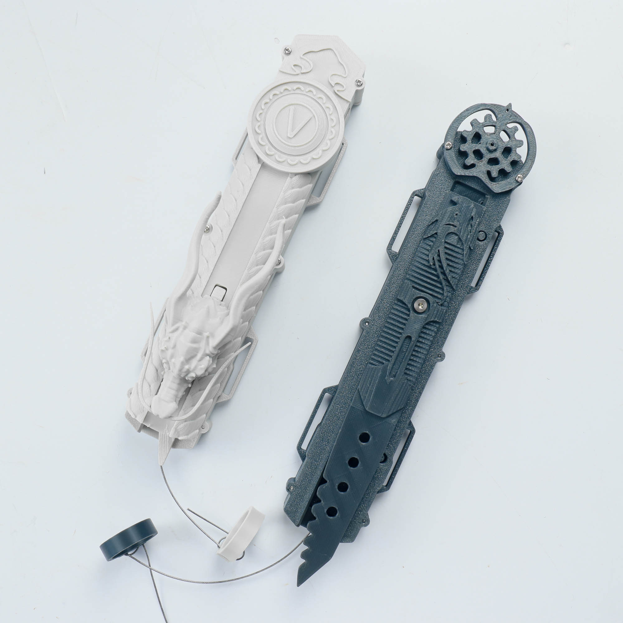 Myhiddenblade 3D Printed Rotatable Hidden Blade Set (Connor + Naoe) - MyHiddenBlade
