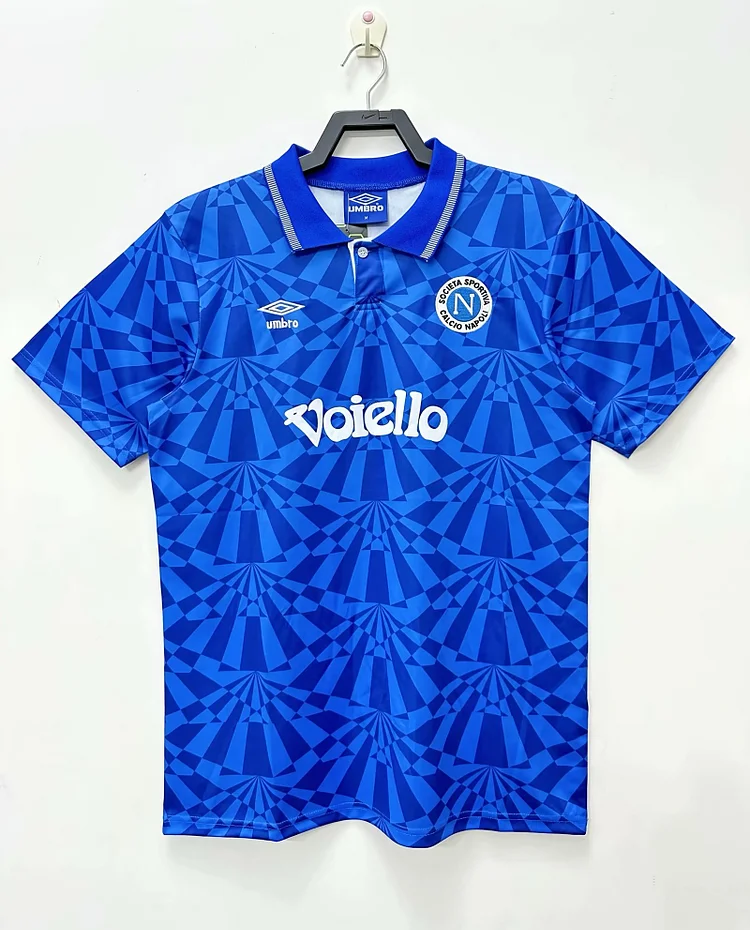 1991-93 Napoli Home Retro Jersey