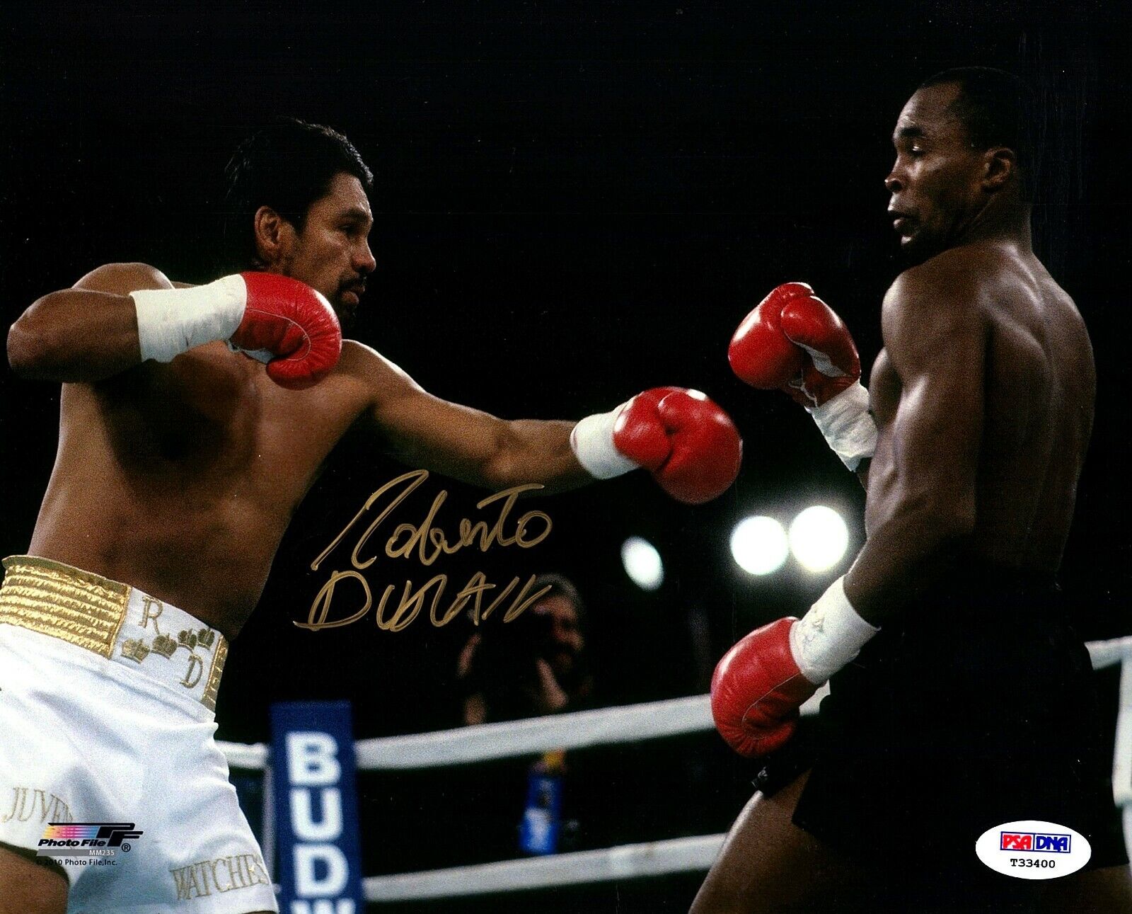 ROBERTO DURAN Signed Autographed 8x10 Photo Poster painting HANDS OF STONE