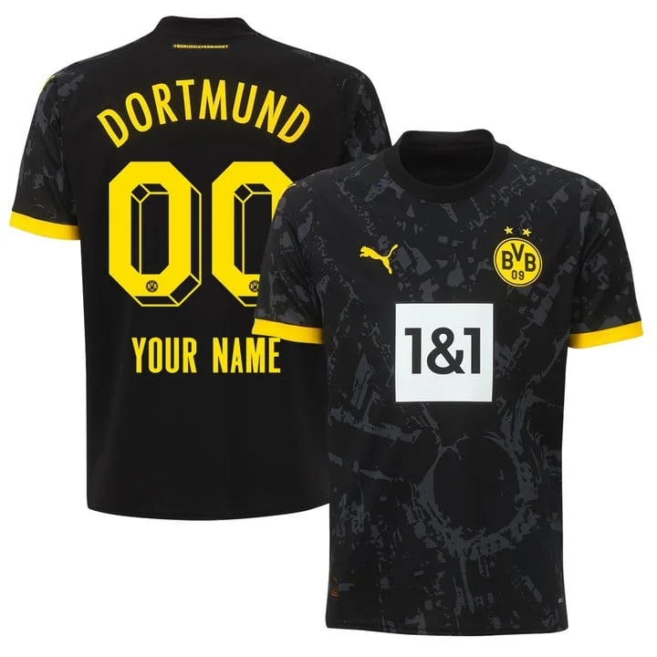Borussia Dortmund Away Trikot 2023-2024 ( Aufdruck Dein Name )
