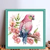 Parrot - 18CT Stamped Cross Stitch 20*20cm/7.87*7.87in