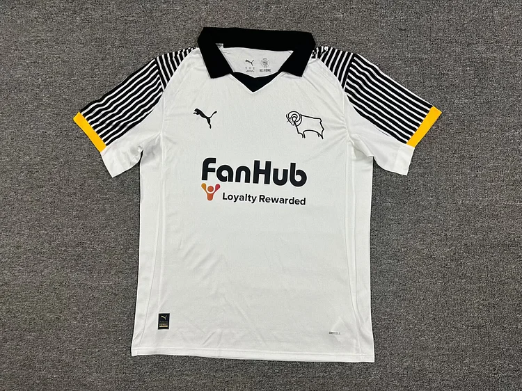 2025-26 New Season-Derbyshire Home Jersey-Fans Edition