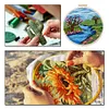 【Limited Stock Sale】Lakes And Sky-DIY Embroidery Kit with Pattern Cotton Threads Needles Hoop 30*30cm/11.81*11.81in tapestrymarket