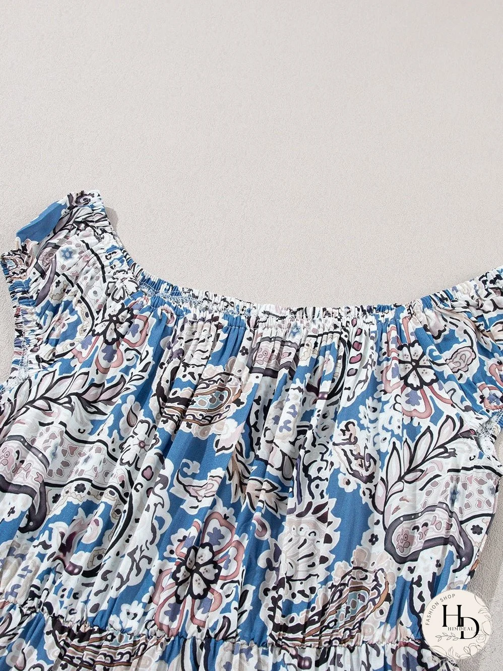 Women's Summer Off-Shoulder Maxi Dress