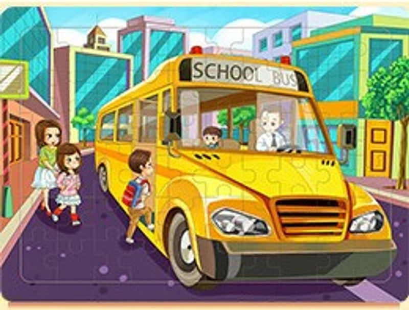 Puzzles Toddler(3-6years) Cartoon Wood Toys