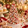 DIY Beaded Pearl Art Gingerbread Man Christmas Tree &ndash; Ornament Kit Holiday Decor
