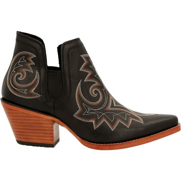 DURANGO CRUSH BLACK WOMEN'S WESTERN BOOTIE-DRD0402