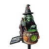 Resin Guardian Solar Garden Stake Light Waterproof Outdoor Figurine